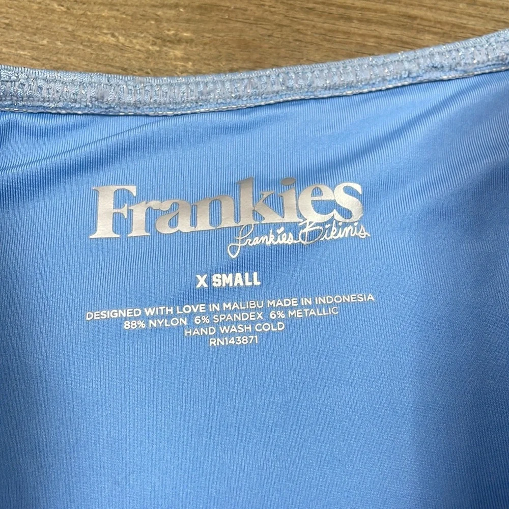 Frankie’s Bikinis NWT Grotto Bottoms Lagoon